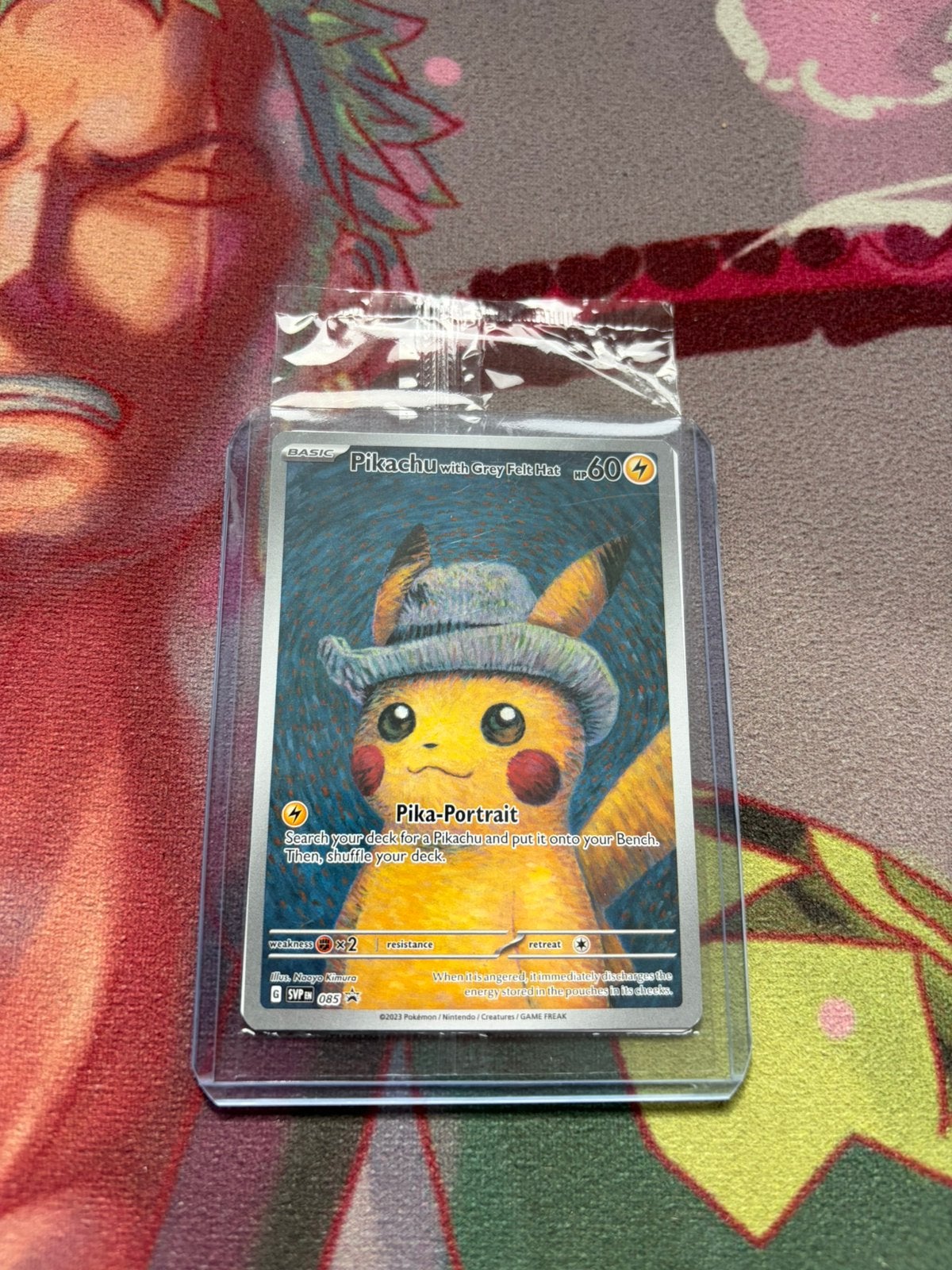 Pikachu with Grey Felt Hat Van Gogh Museum SVP 085 sealed, Ophalen of Verzenden, Zo goed als nieuw