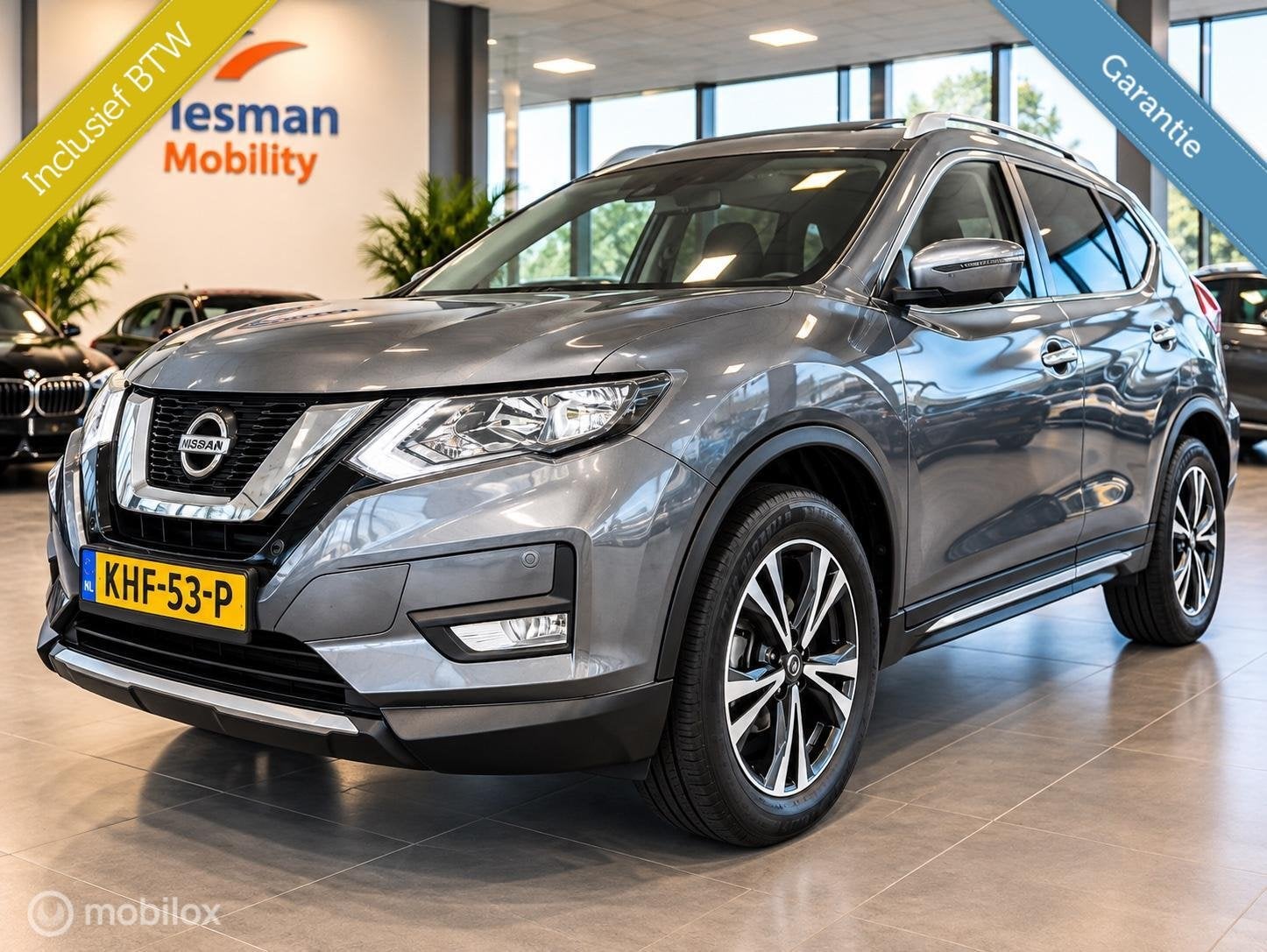 Nissan X-Trail,1.3 DIG-T N-Connect, Open dak, Onderhouden!, Auto's, Stof, Gebruikt, 4 cilinders, 14 km/l