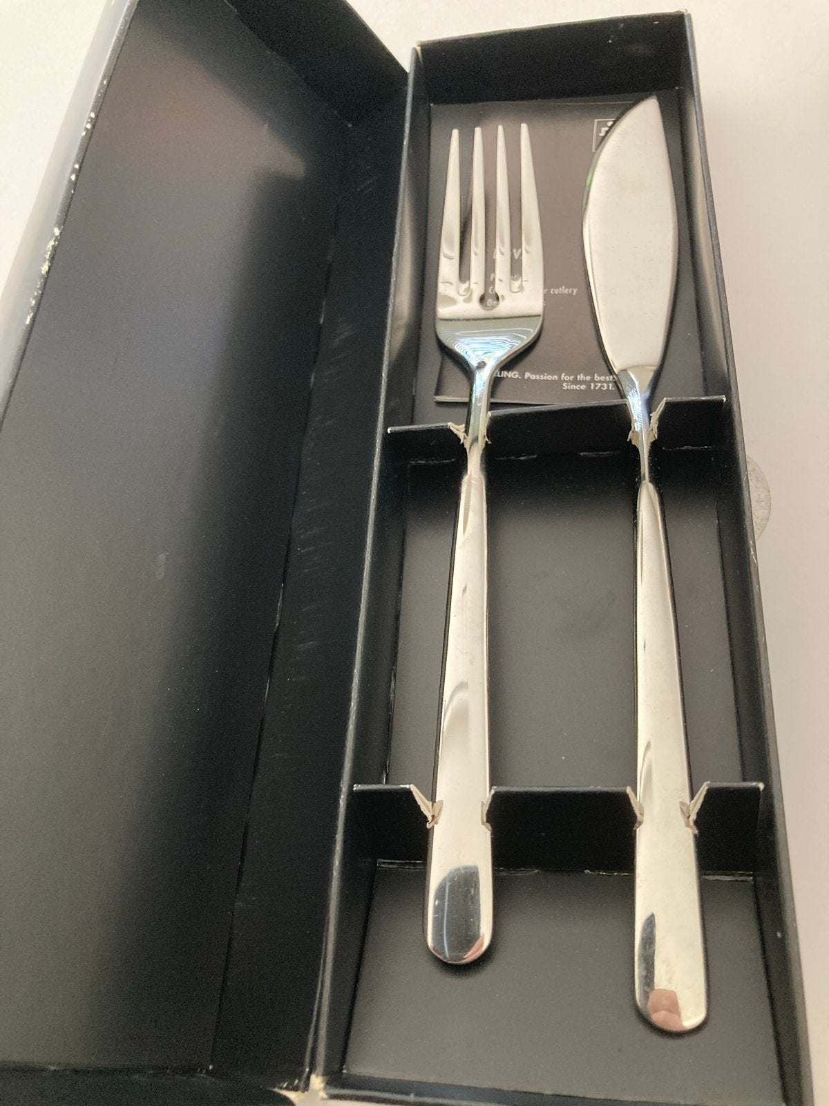 Zwilling Nova Visbestekset 2 delig, Verzenden, Bestekset, Nieuw, Rvs of Chroom