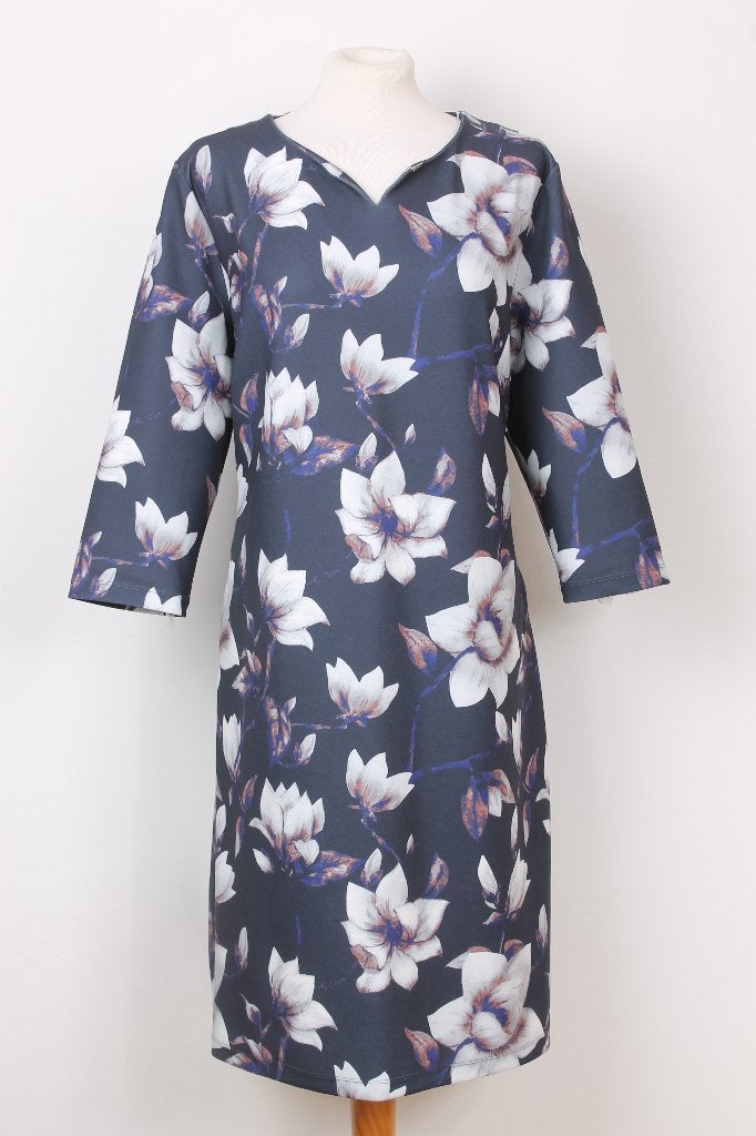 Gebloemde jurk van BETTY BARCLAY maat 46, Kleding | Dames, Blauw, Maat 46/48 (XL) of groter, Betty Barclay, Ophalen of Verzenden