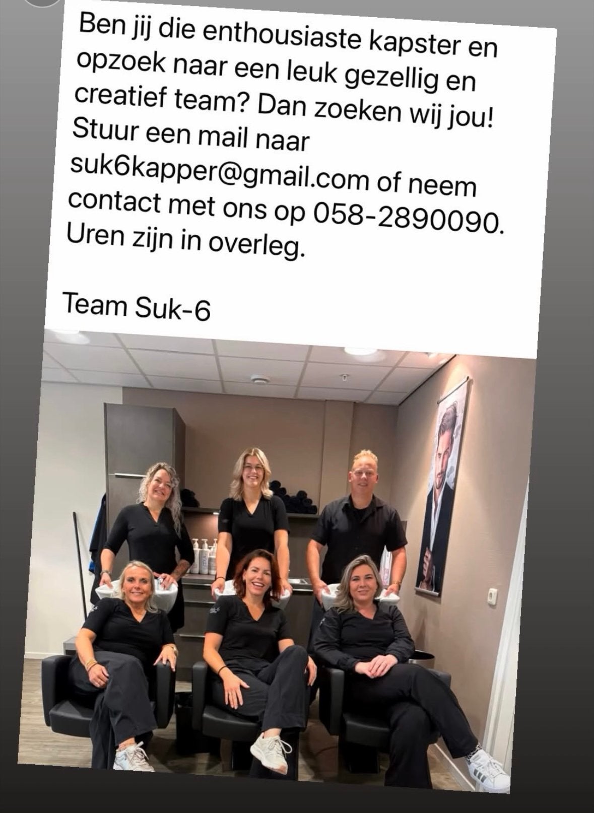 Kapster gezocht!!, Overige niveaus, Starter, Overige vormen