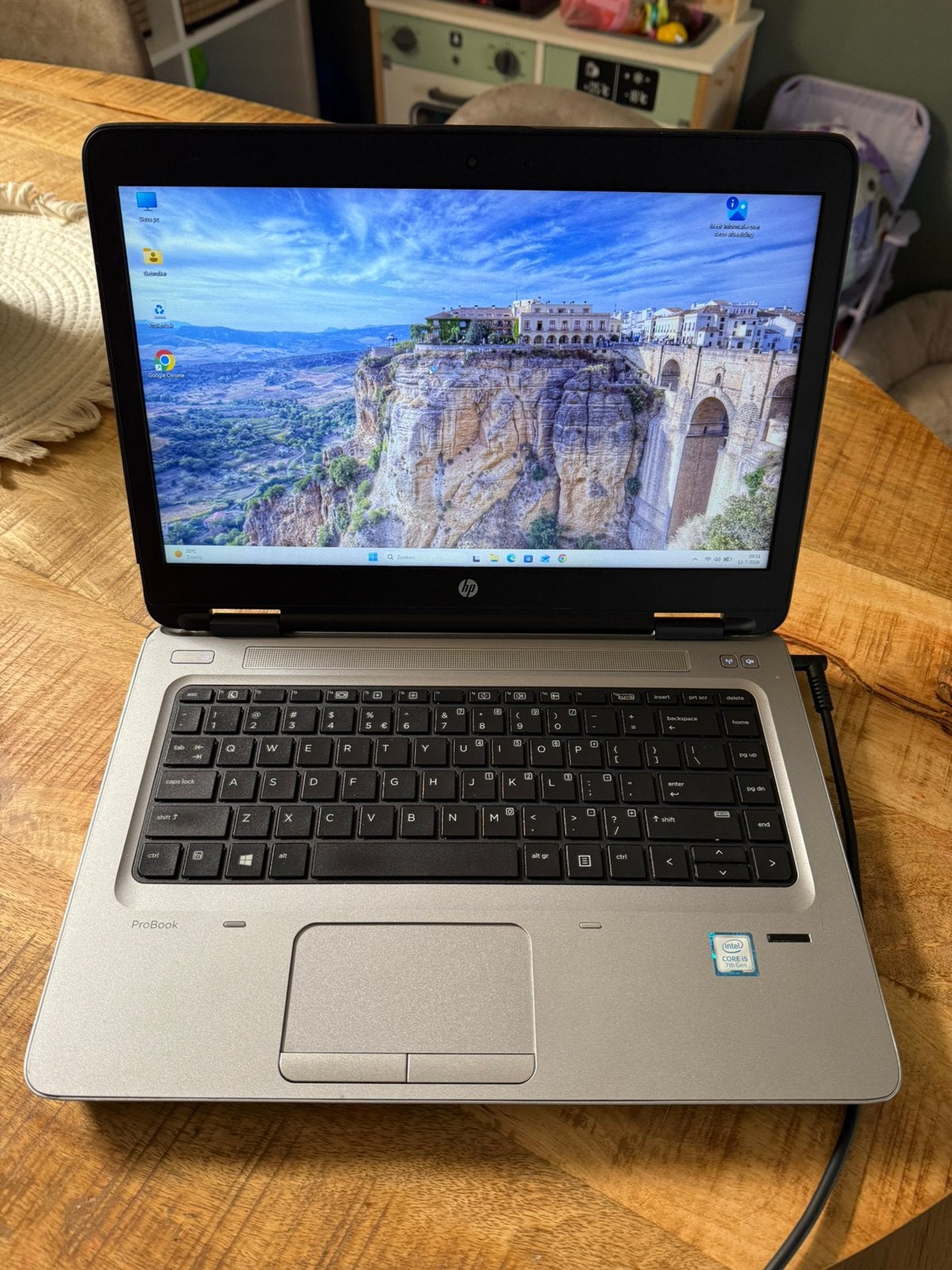 Hp Probook 640 G3 laptop, Computers en Software, Windows Laptops, 2 tot 3 Ghz, Qwerty, 8 GB, 14 inch