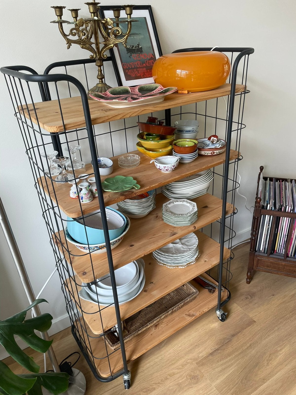 Bakkerskast, Huis en Inrichting, Kasten | Stellingkasten, Ophalen, Zo goed als nieuw