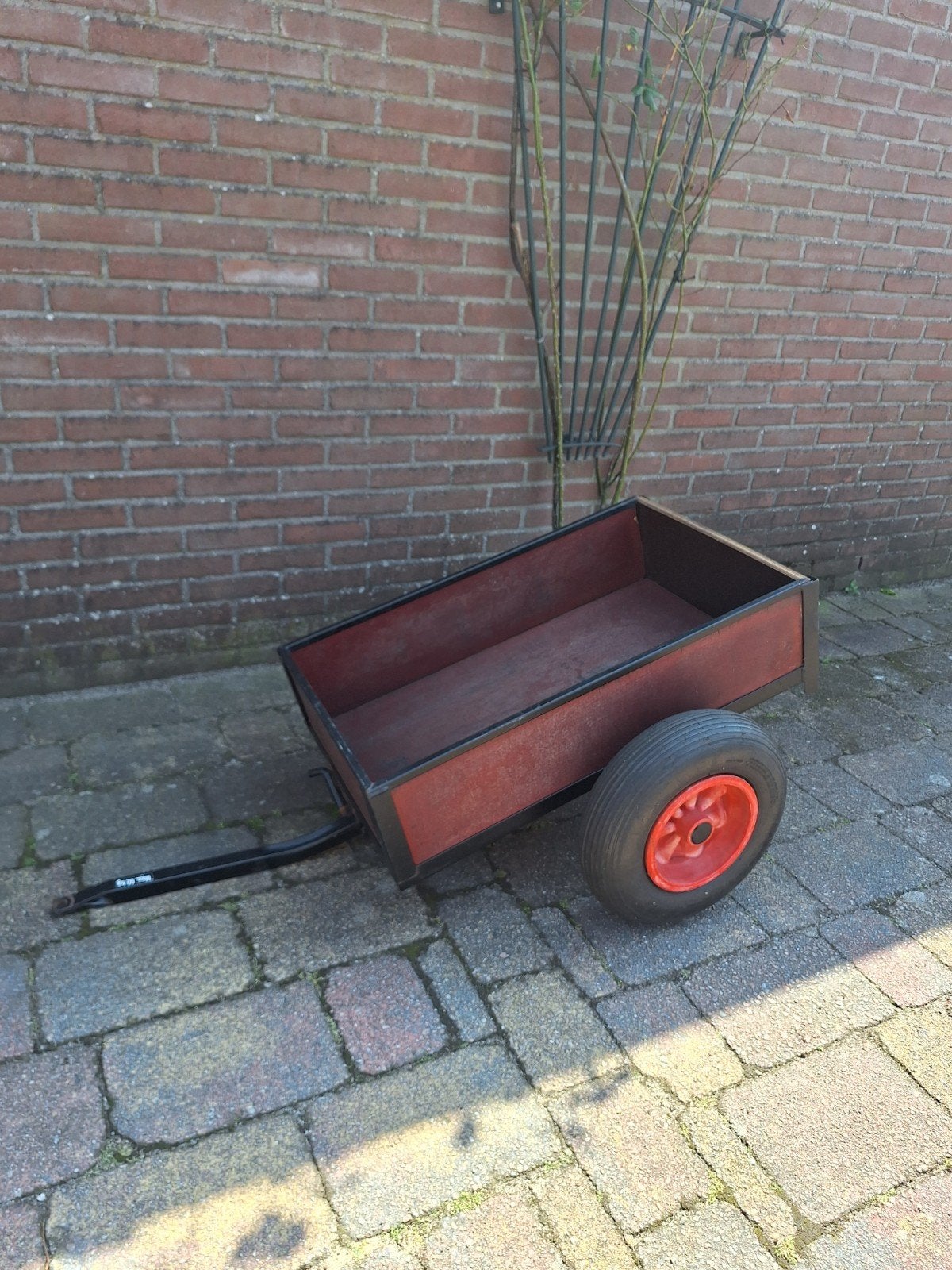 Berg Skelterkar, Ophalen, Gebruikt, Berg, Met kar of aanhanger