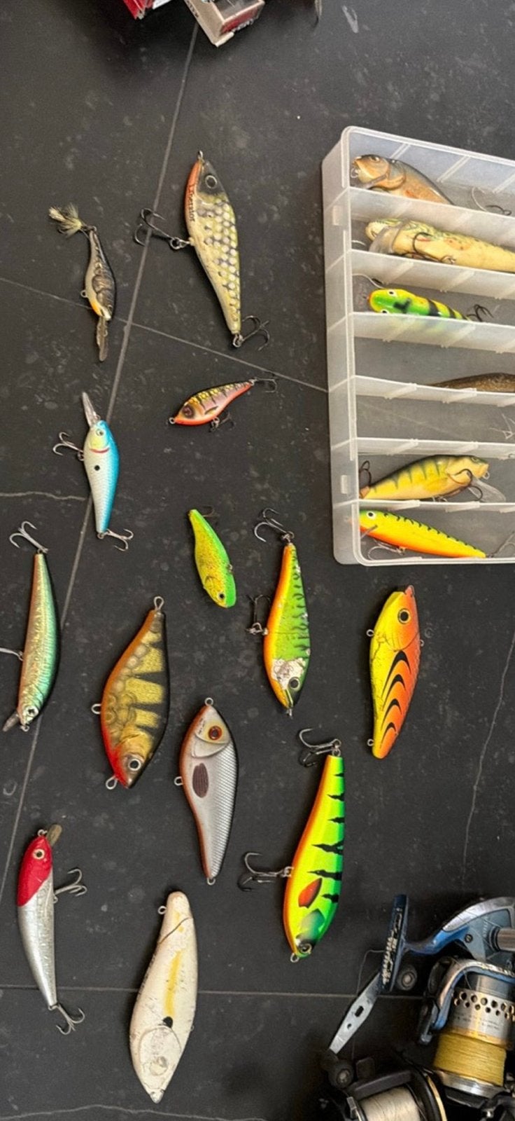 Diverse kunstaas set: Spro, Salmo, Rozemeijer, Abu, Watersport en Boten, Ophalen of Verzenden, Gebruikt, Kunstaas