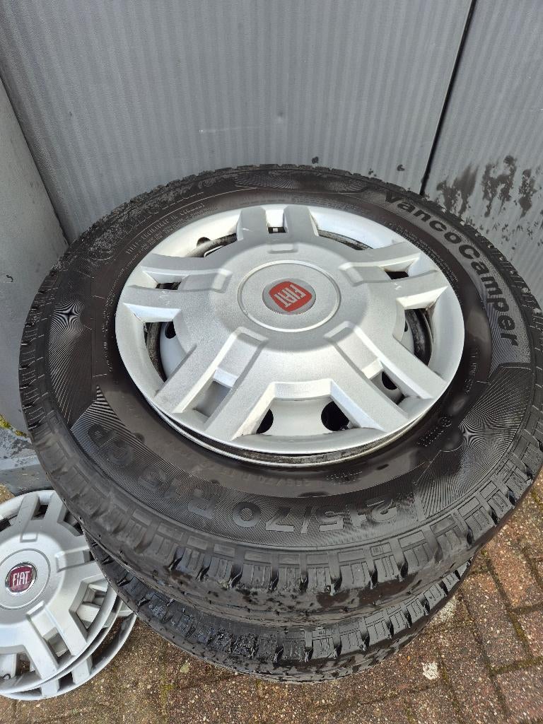 Fiat ducato camper velgen 5x118 steek., 15 inch, Velg(en), Ophalen of Verzenden, All Season