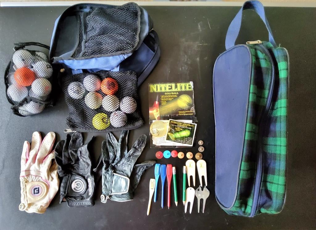 Diverse attributen voor de GOLFSPORT, Sport en Fitness, Golf, Ophalen of Verzenden, Gebruikt, Overige typen, Overige merken