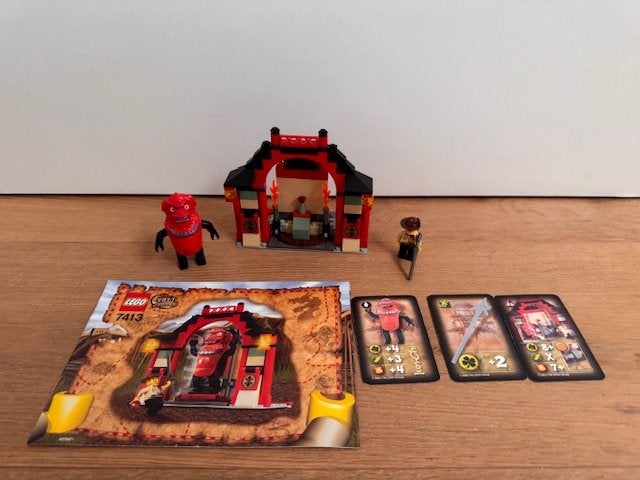 Lego 7413 Orient Expedition Passage of Jun-Chi, Overige thema's, Lego, Ophalen of Verzenden, Zo goed als nieuw