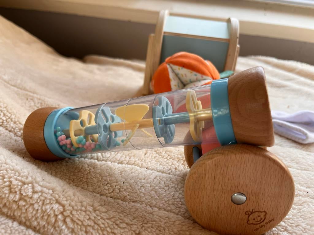 Oh My Baby PlayBox 5-6 Maanden - 'Wat is er aan de hand?', Ophalen, Zo goed als nieuw, Overige typen, Met geluid