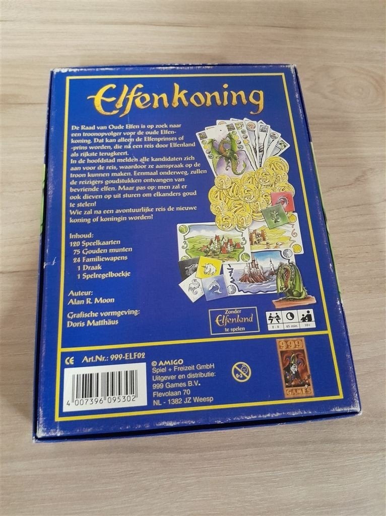 Elfenkoning - 999 games - s4120, Verzenden, Zo goed als nieuw