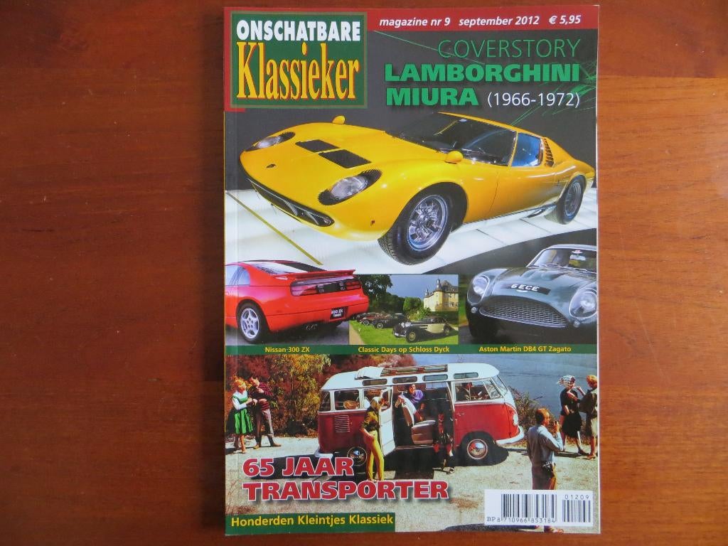 Onschatbare Klassieker 9 2012 Lamborghini Miura (1966-1972), Ophalen of Verzenden, Nieuw, Volkswagen