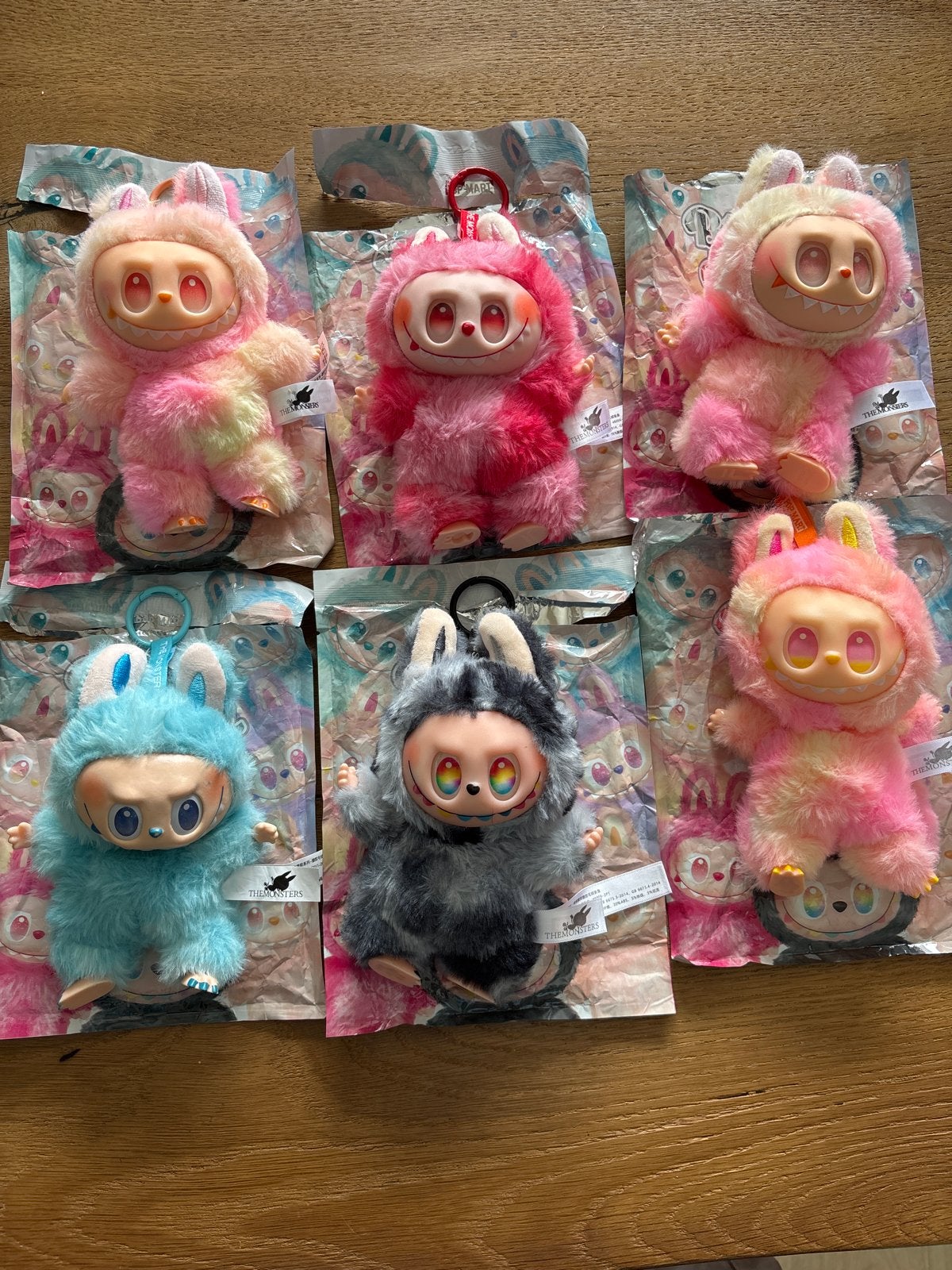 The Monsters Labubu Plush Sleutelhanger - Diverse Kleuren, Kinderen en Baby's, Speelgoed | Knuffels en Pluche, Nieuw, Overige typen