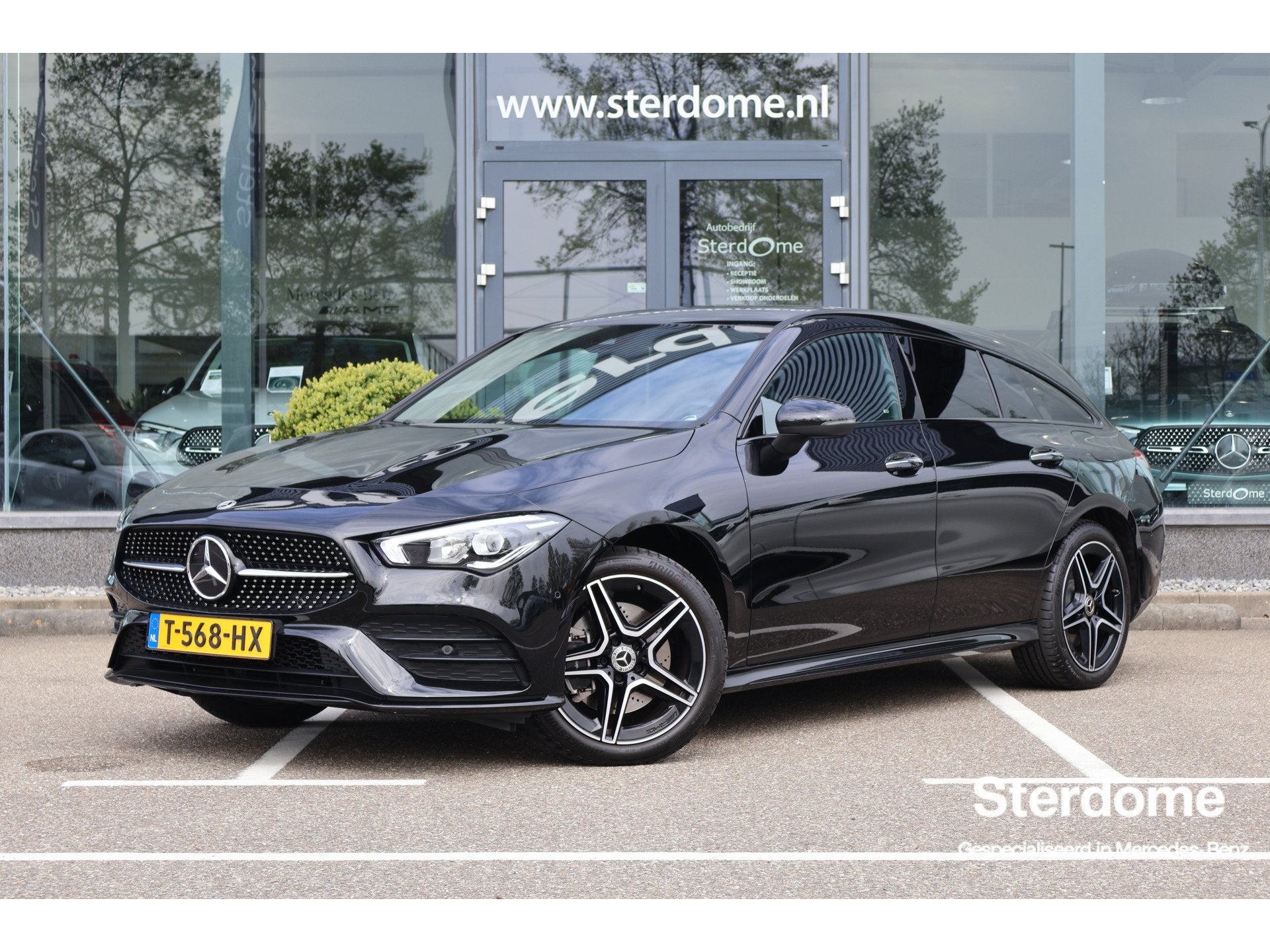 Mercedes-Benz CLA-Klasse Shooting Brake 250 e AMG Line l MBU, Gebruikt, 4 cilinders, Zwart, Origineel Nederlands