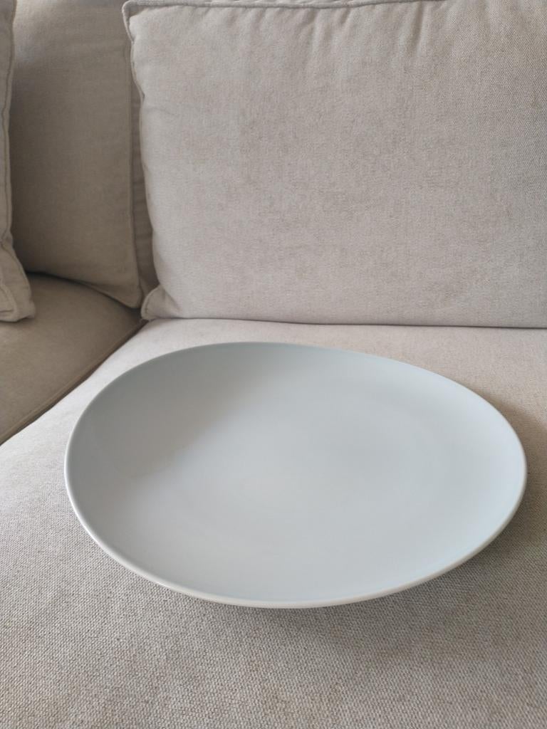 Intermezzo 3 porseleinen borden 31 cm., Huis en Inrichting, Ophalen of Verzenden, Zo goed als nieuw, Blauw, Overige typen
