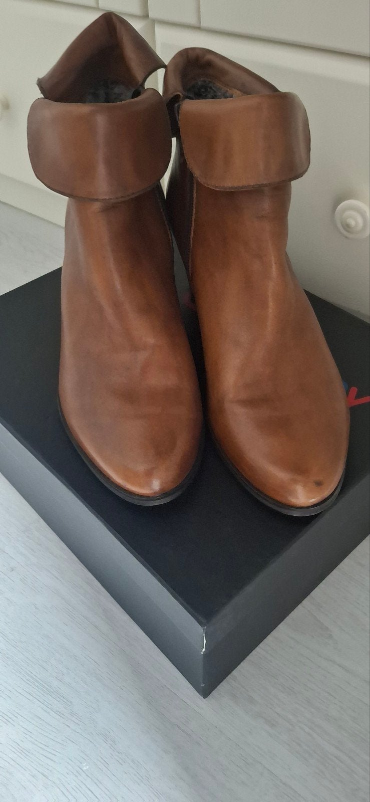 Everybody by BZ Moda laarsjes cognac maat 41, Kleding | Dames, Bruin, Nieuw, Ophalen of Verzenden, Lage of Enkellaarzen
