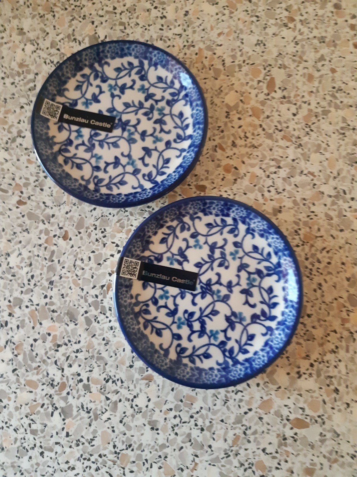 Set Van 2 Bunzlau Castle Petit Four., Keramiek, Nieuw, Ophalen of Verzenden, Overige stijlen