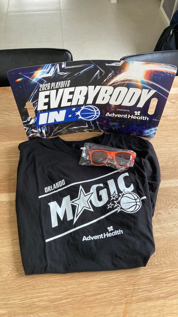 Fanshirt Orlando Magic play-offs 2026 NIEUW, Ophalen of Verzenden, Nieuw, Kleding