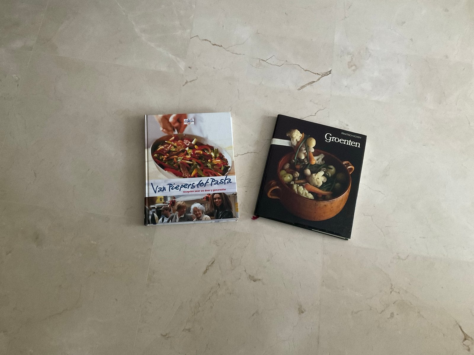 4 kookboeken: Van Pepers tot Pasta, Groenten en meer, Ophalen of Verzenden, Gelezen, Europa, Hoofdgerechten