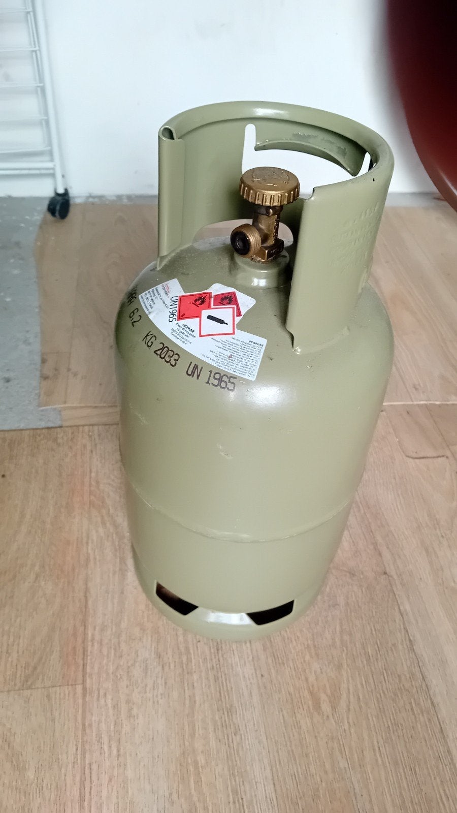 Gasfles 6.2 kg , 2033, Caravans en Kamperen, Ophalen