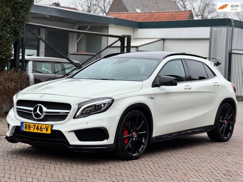 Mercedes-Benz GLA-klasse AMG 45 4Matic Edition 1|PANO|SCHAAL, Auto's, Mercedes-Benz, Bedrijf, Te koop, GLA, 4x4, ABS, Achteruitrijcamera