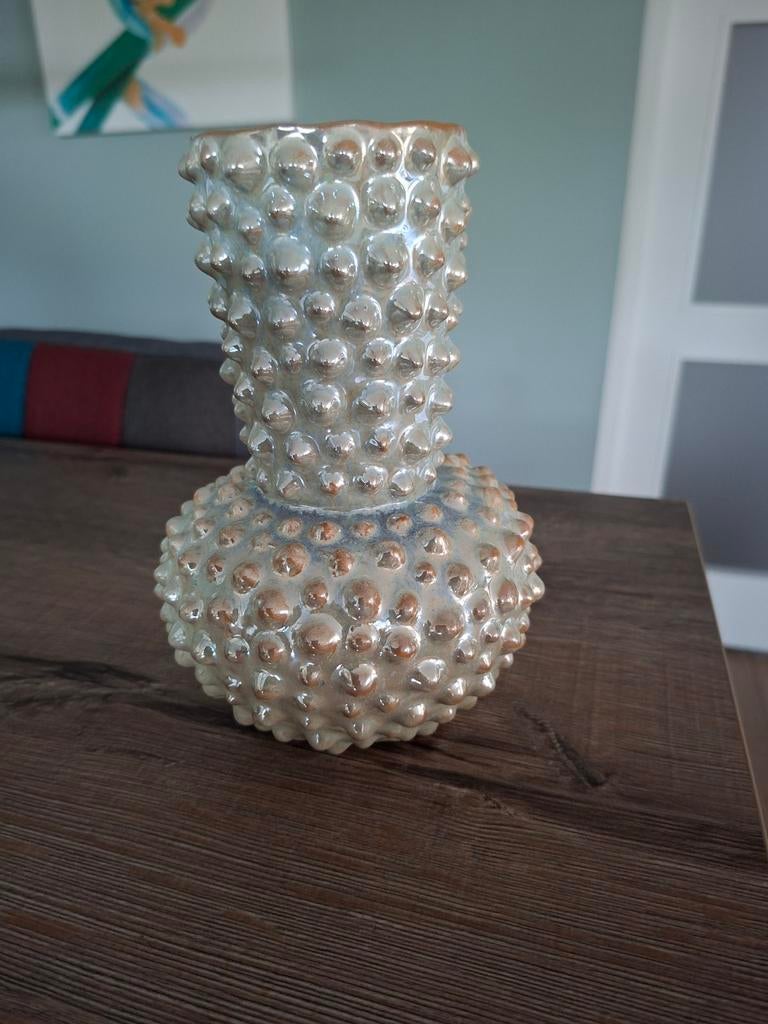 Decoratieve vaas met bubbeltextuur, Antiek en Kunst, Antiek | Vazen, Ophalen of Verzenden