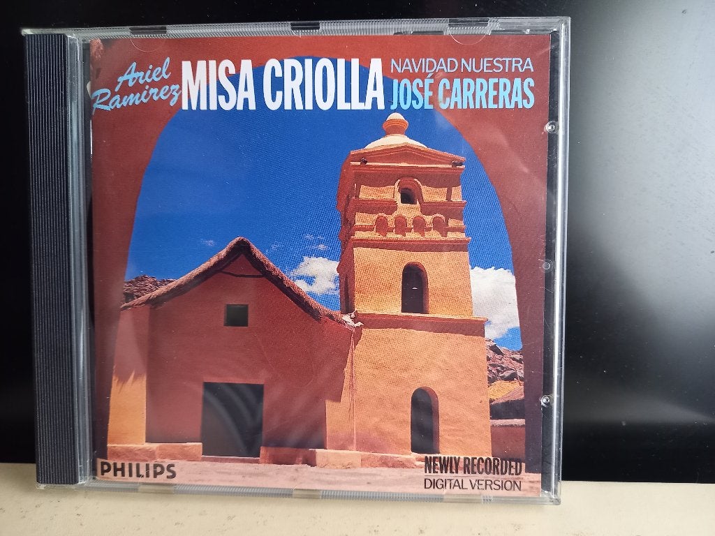 Misa Criolla - Navidad Nuestra Jose Carreras - Ariel Ramirez, Ophalen of Verzenden, Zo goed als nieuw, Orkest of Ballet