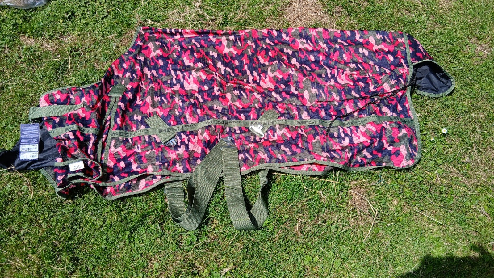 Diva camo vliegendeken pony mt 145 ol - Nieuw, Overige maten, Ophalen of Verzenden, Nieuw, Deken