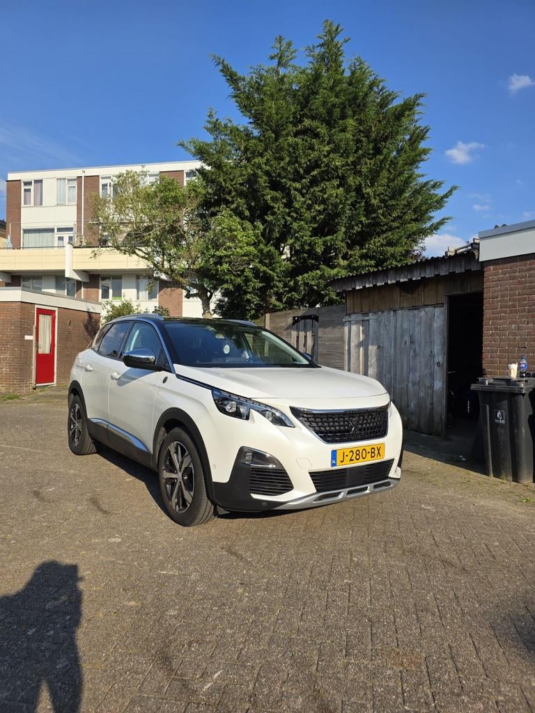 Peugeot 3008 1.2 Puretech 130pk S&S EAT 2020 Wit, Auto's, Peugeot, 15 km/l, 1199 cc, Origineel Nederlands, 690 kg