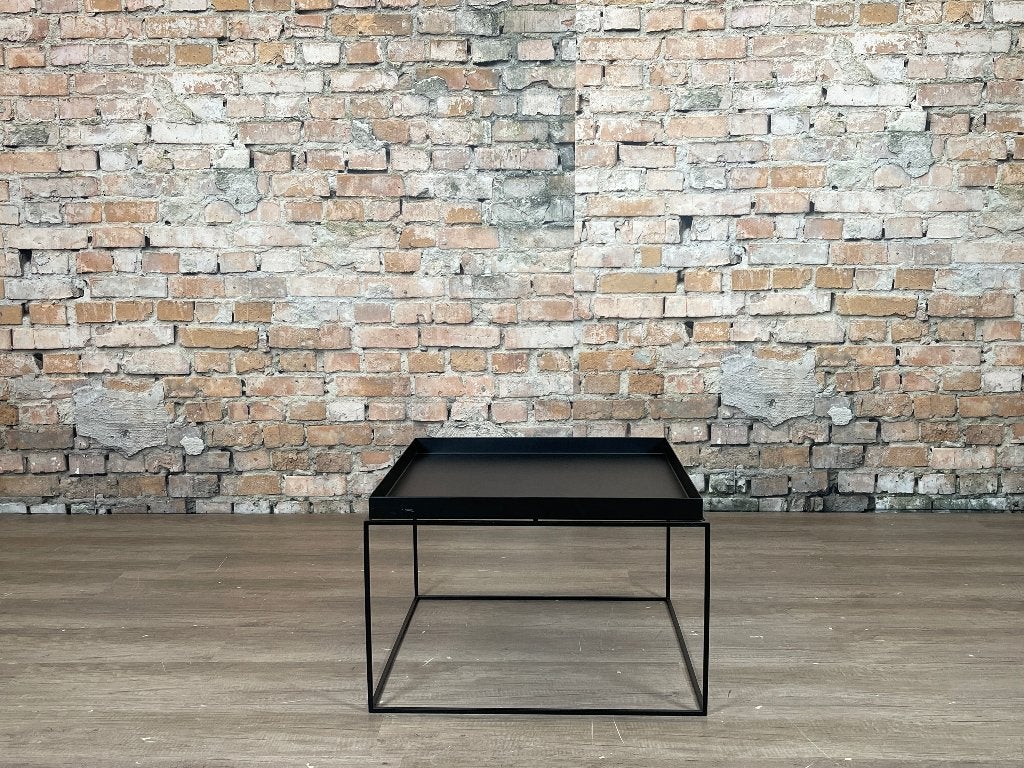 HAY Tray Table - zwart | HAY Design, Ophalen, 50 tot 100 cm, Design, Vierkant