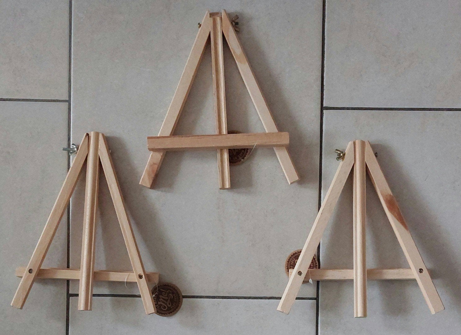 Mini schildersezel - tafelmodel 3 stuks voor €10, Ophalen of Verzenden, Nieuw, Ezel