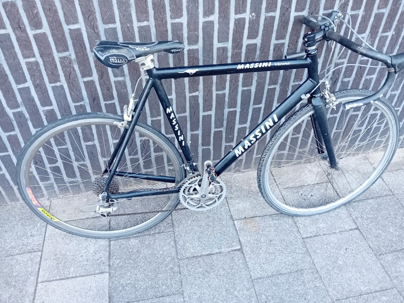 racefiets Massini, Gebruikt, 26 inch, Velgrem, 49 tot 53 cm