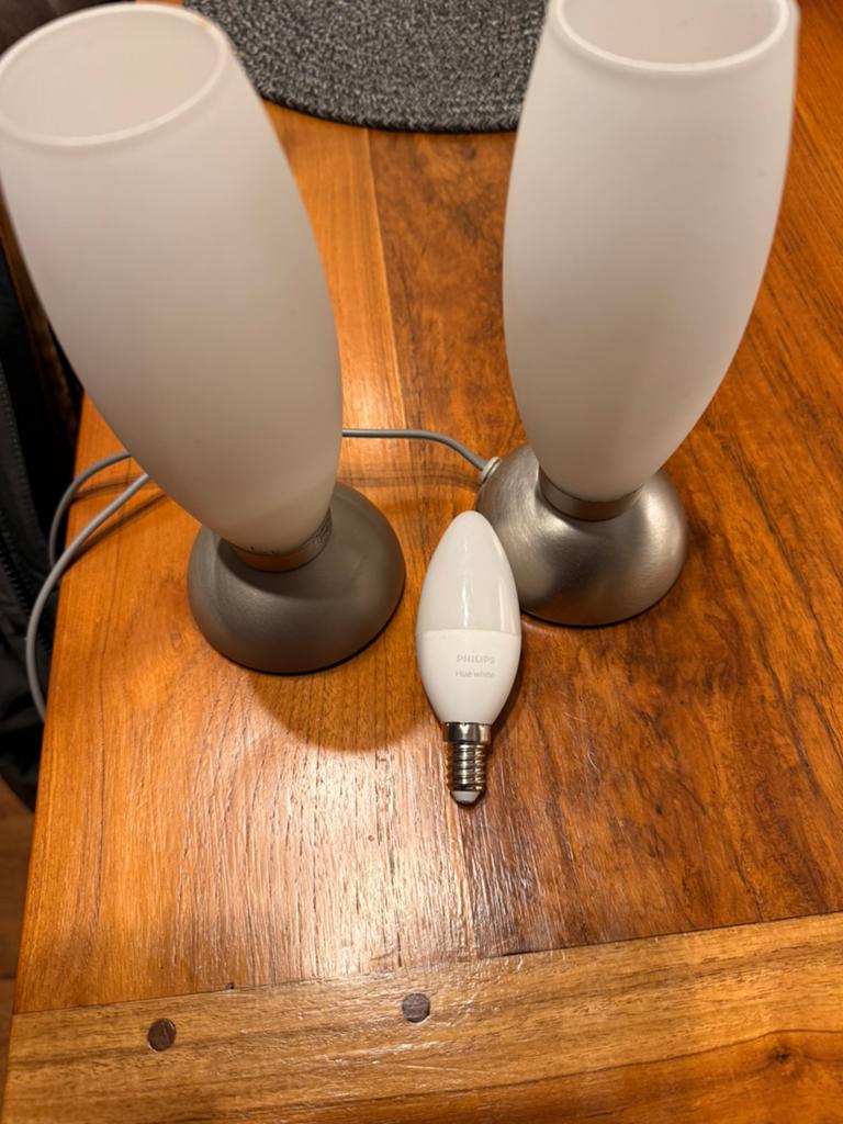 2 leuke sfeer lampjes slaapkamer/woonkamer, Ophalen of Verzenden, Zo goed als nieuw, Minder dan 50 cm
