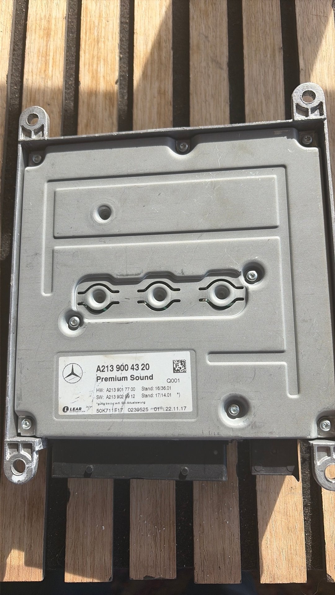 Mercedes Burmester Audio Versterker Prem Sound – A2139004320, Ophalen of Verzenden