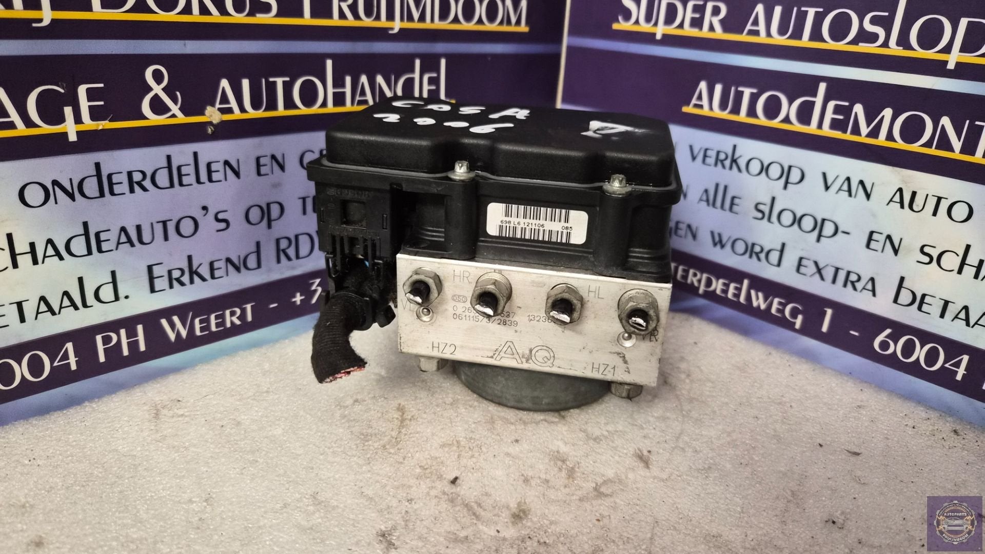 Opel Corsa D 1.4 16V km14xxxx ABS pomp 0265800422, Auto-onderdelen, Gebruikt, Opel Automobile GmbH, Ophalen of Verzenden, Kontakt@opel-infoservice.de