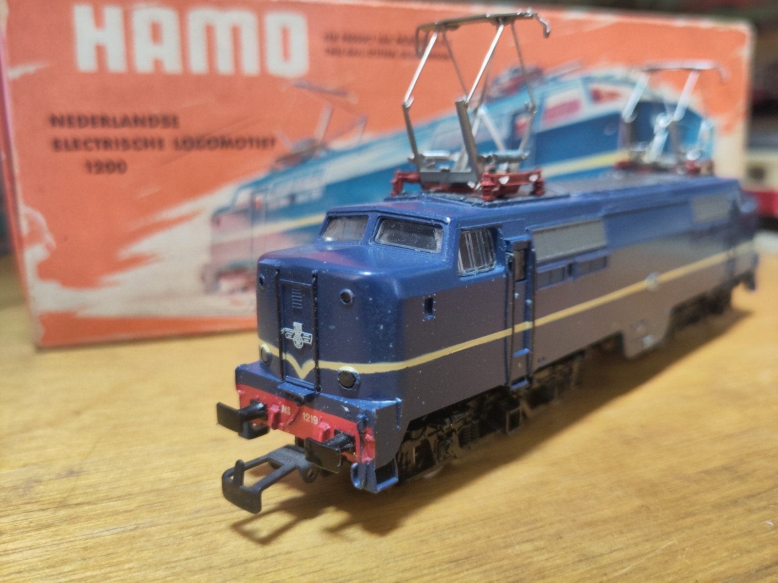 Märklin HAMO 8351 NS 1219, Wisselstroom, Locomotief, Ophalen of Verzenden, NS