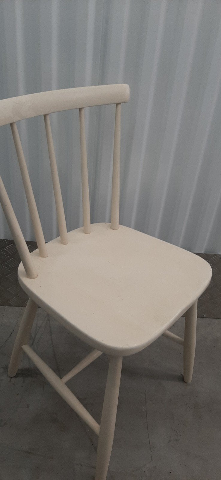 Café stoeltjes, Ophalen, Gebruikt, Twee, Wit