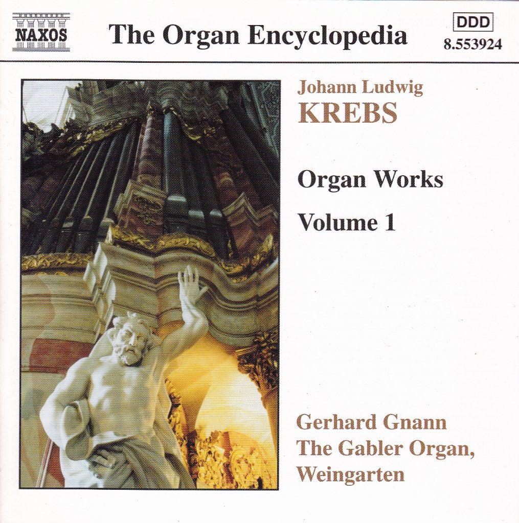 Johann Ludwig Krebs Organ Works Volume 1 Gerhard Gnann orgel, Ophalen of Verzenden, Classicisme, Zo goed als nieuw, Overige typen