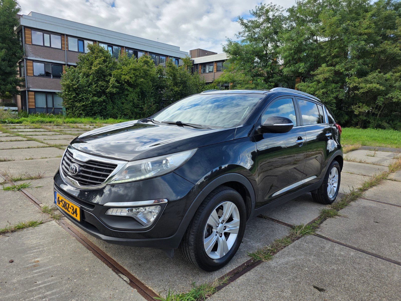 Kia Sportage 1.6 GDI 2WD 2013 Zwart/APK+Onderhoud, Auto's, Kia, Voorwielaandrijving, 1280 kg, 1591 cc, 4 cilinders