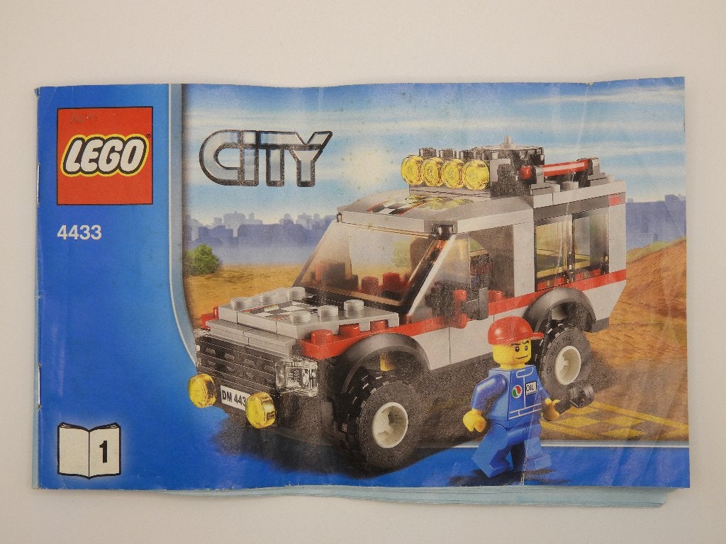 Lego 4433 Dirt Bike Transporter, Compleet, Lego, Ophalen of Verzenden, Complete set
