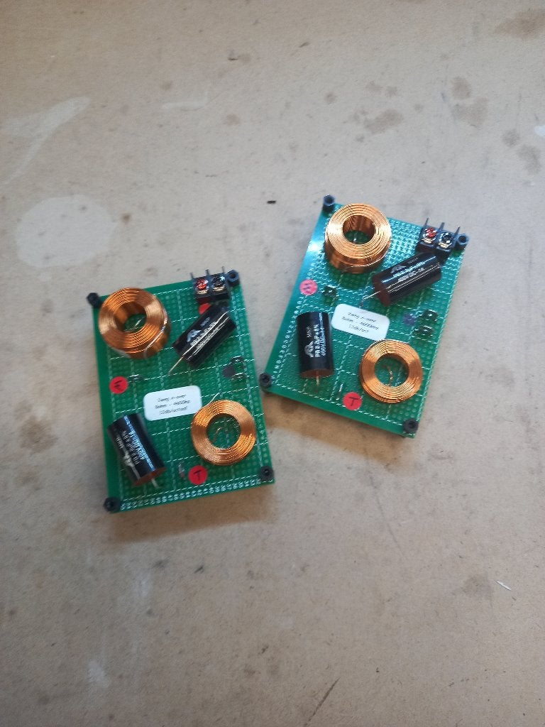 2weg luidspreker filter 8ohm - 4600hz - 12db/octaaf nieuw, Overige merken, Stereo speakers, Basreflex, 120 tot 150 watt