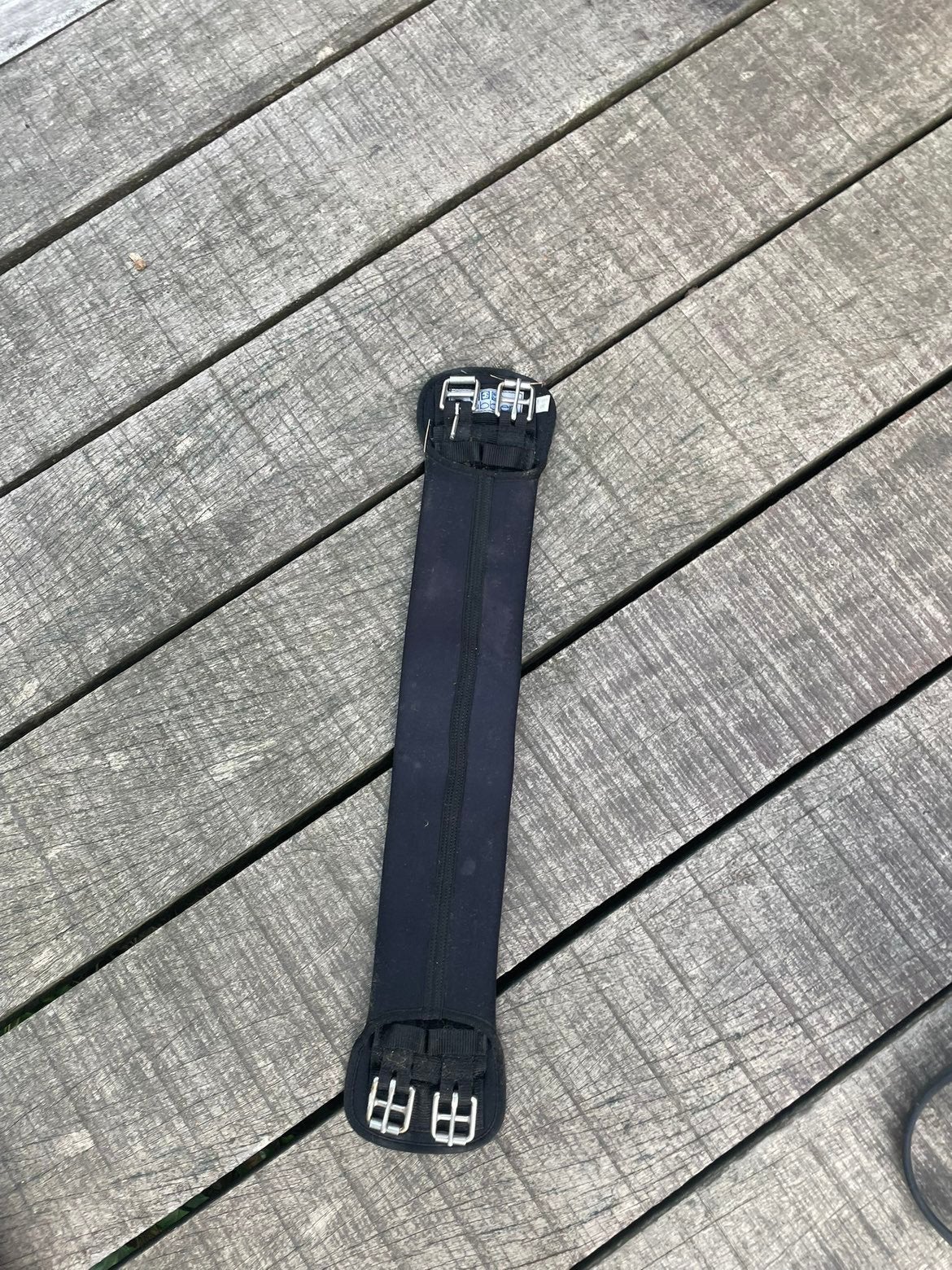 Fijne donkerblauwe Stübben 65cm singel te koop, Recreatie, Zo goed als nieuw, Stübben, Ophalen of Verzenden