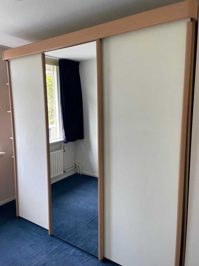Gratis op te halen Nolte kledingkast 1 spiegeldeur, 2 deuren, Ophalen, Met deur(en), Gebruikt, Overige materialen