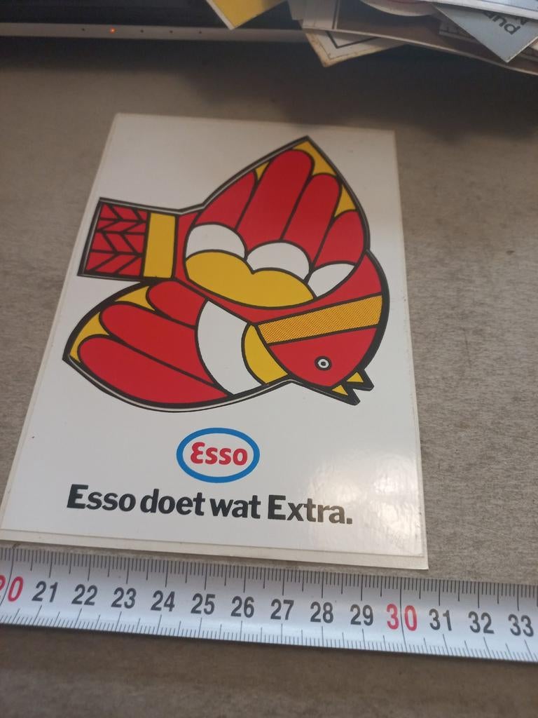 Esso, Ophalen of Verzenden, Zo goed als nieuw
