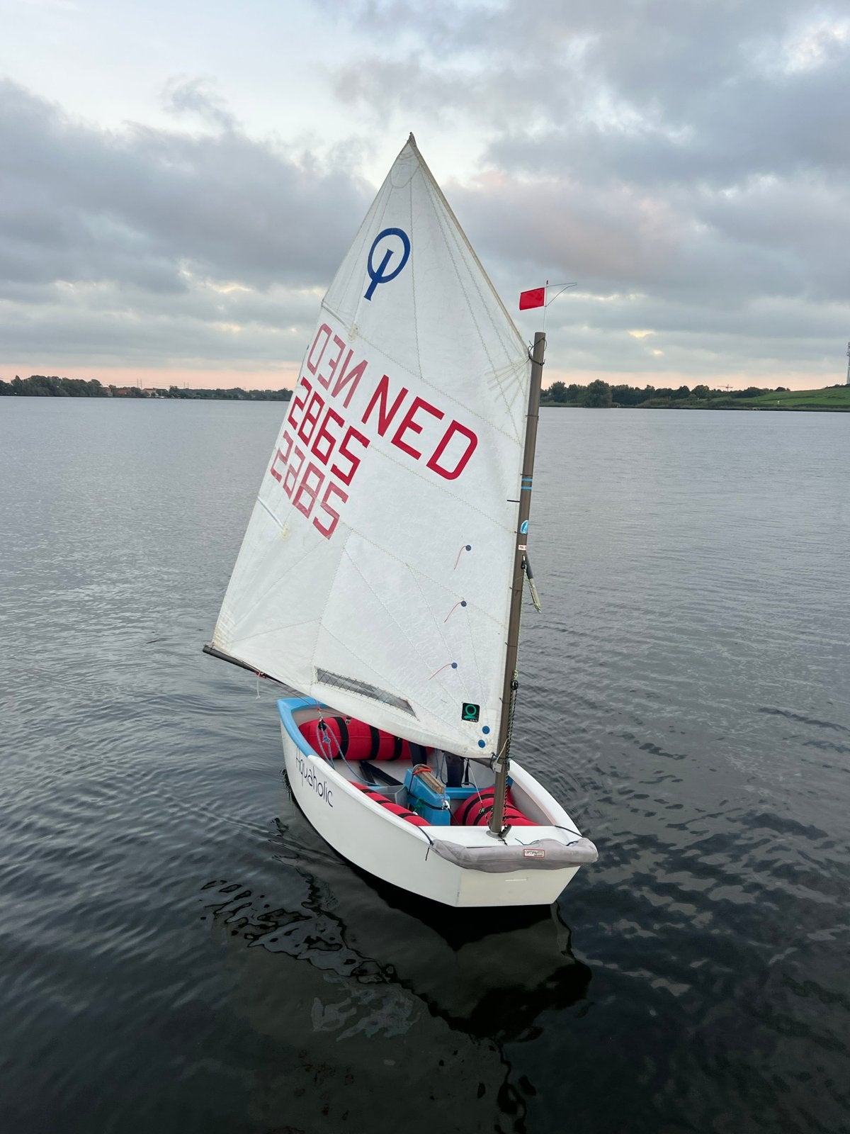 Van Wettum optimist compleet!, Ophalen, Gebruikt, Overige typen, Zeilboot