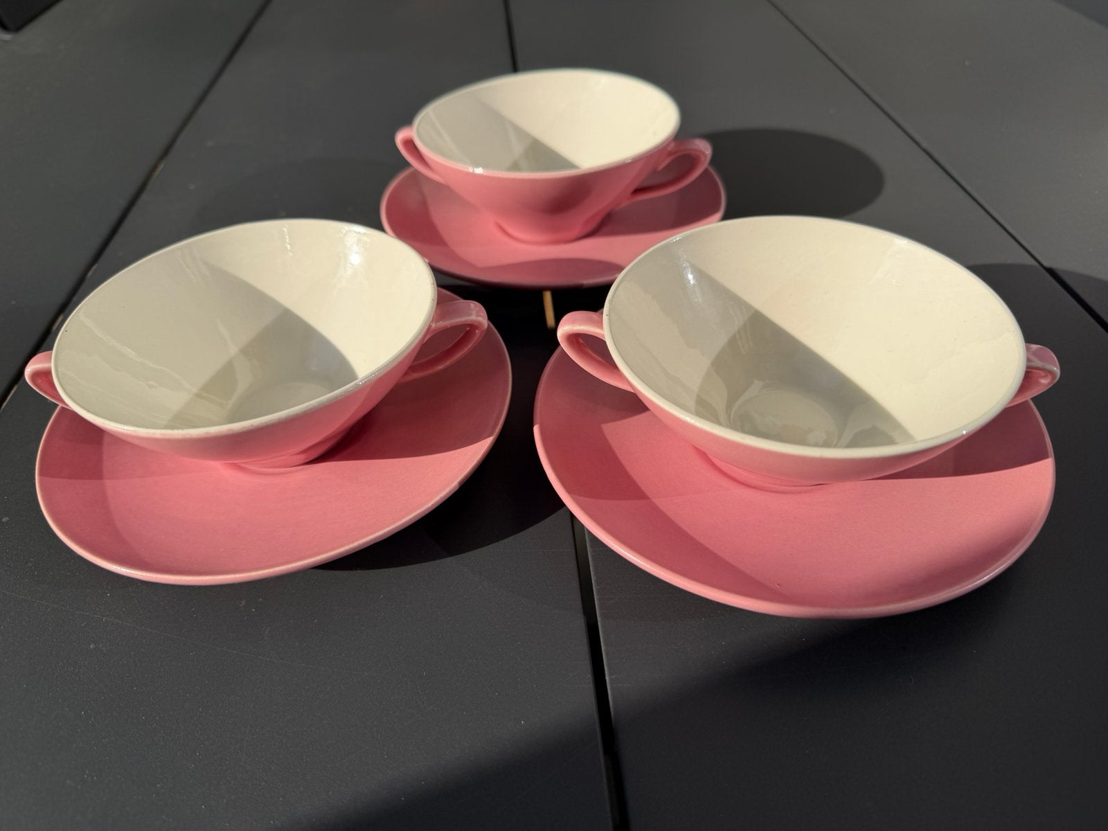 3 vintage soepkommen Villeroy & Boch, Huis en Inrichting, Ophalen of Verzenden, Zo goed als nieuw, Overige stijlen, Kop(pen) en/of Schotel(s)