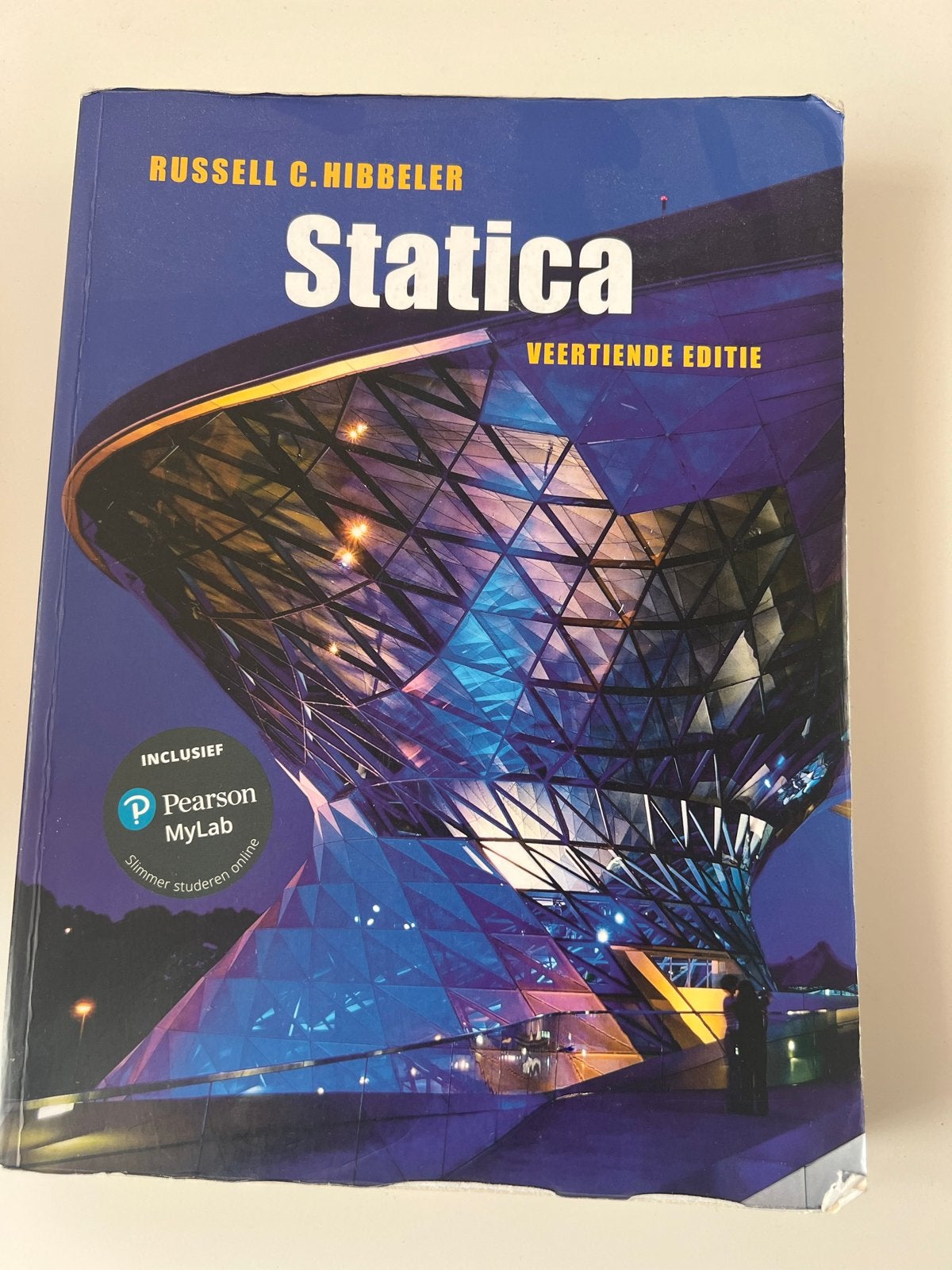 Statica - Veertiende Editie - Russell C. Hibbeler, Ophalen of Verzenden, Beta, Gelezen, HBO