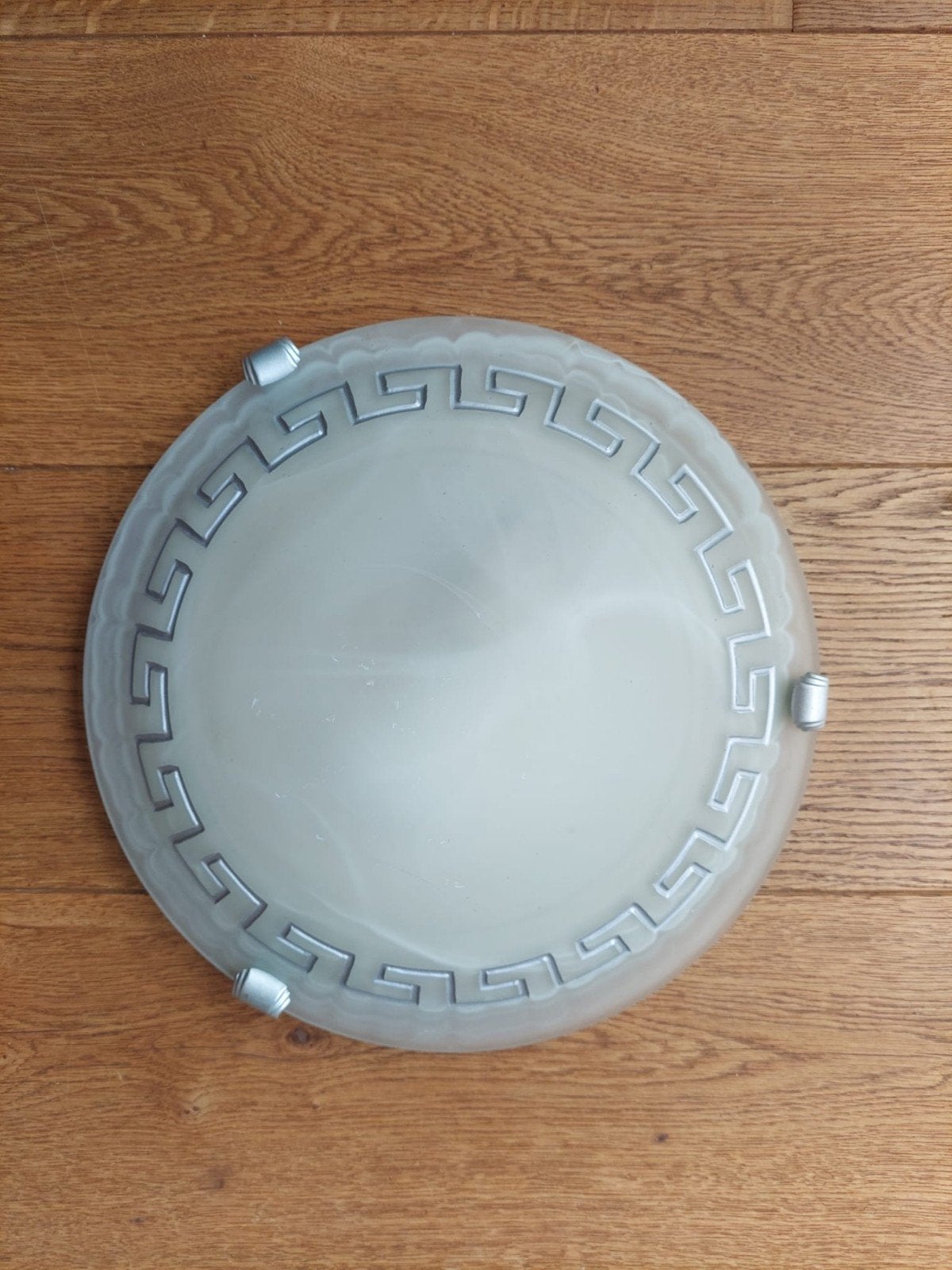 Leuke plafondlamp met Grieks motiefje, Huis en Inrichting, Ophalen of Verzenden, Gebruikt