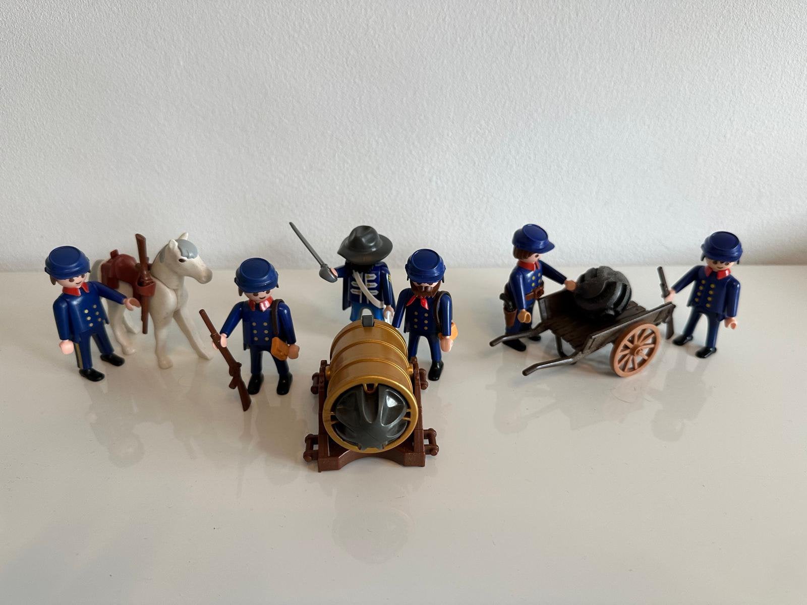 Playmobil P noordelijken soldaten, Ophalen of Verzenden, Zo goed als nieuw
