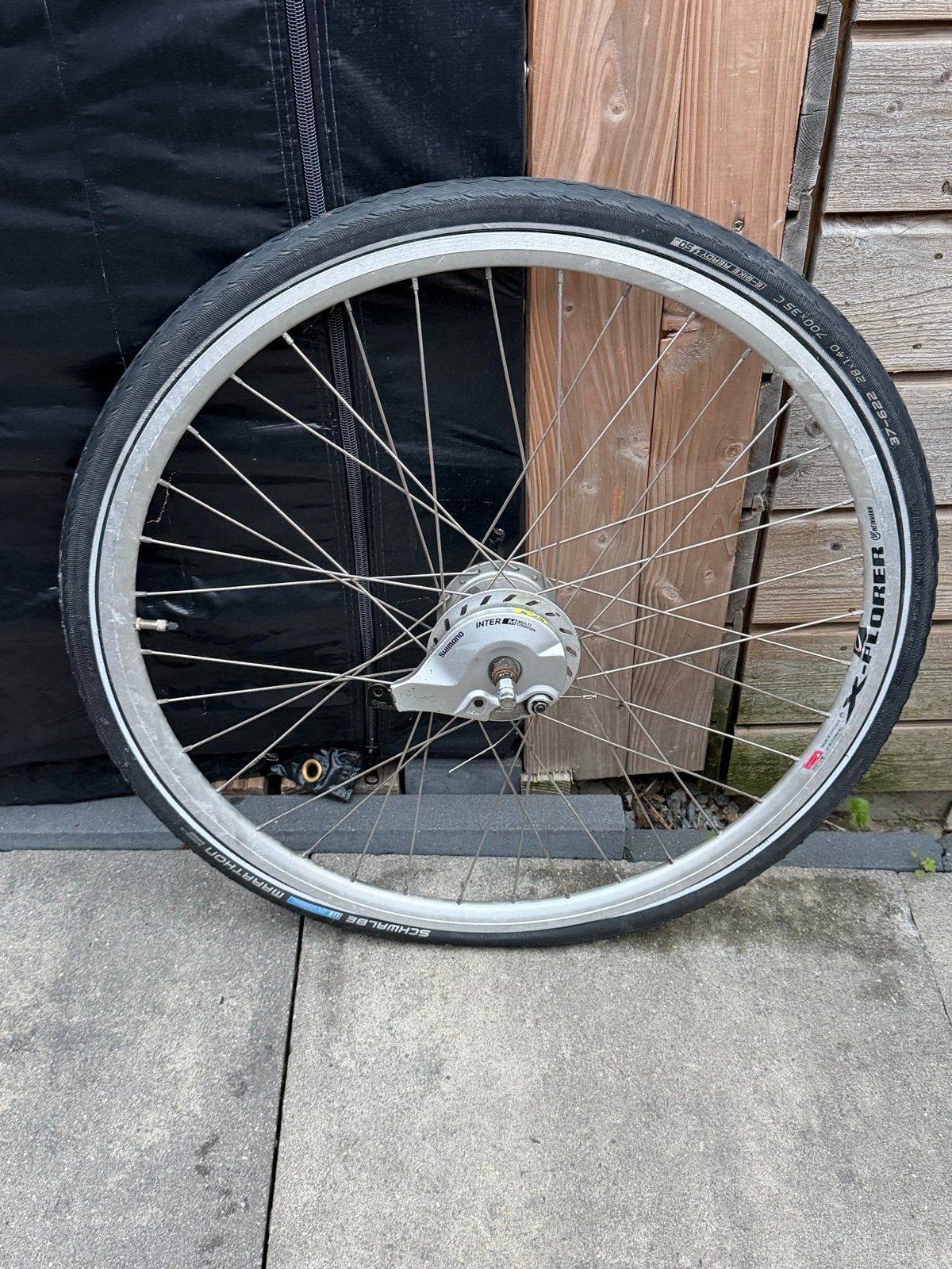 Achterwiel 28 inch Shimano Nexus 8 - Zeer nette staat, Fietsen en Brommers, Fietsonderdelen, Wiel, Ophalen of Verzenden, Zo goed als nieuw