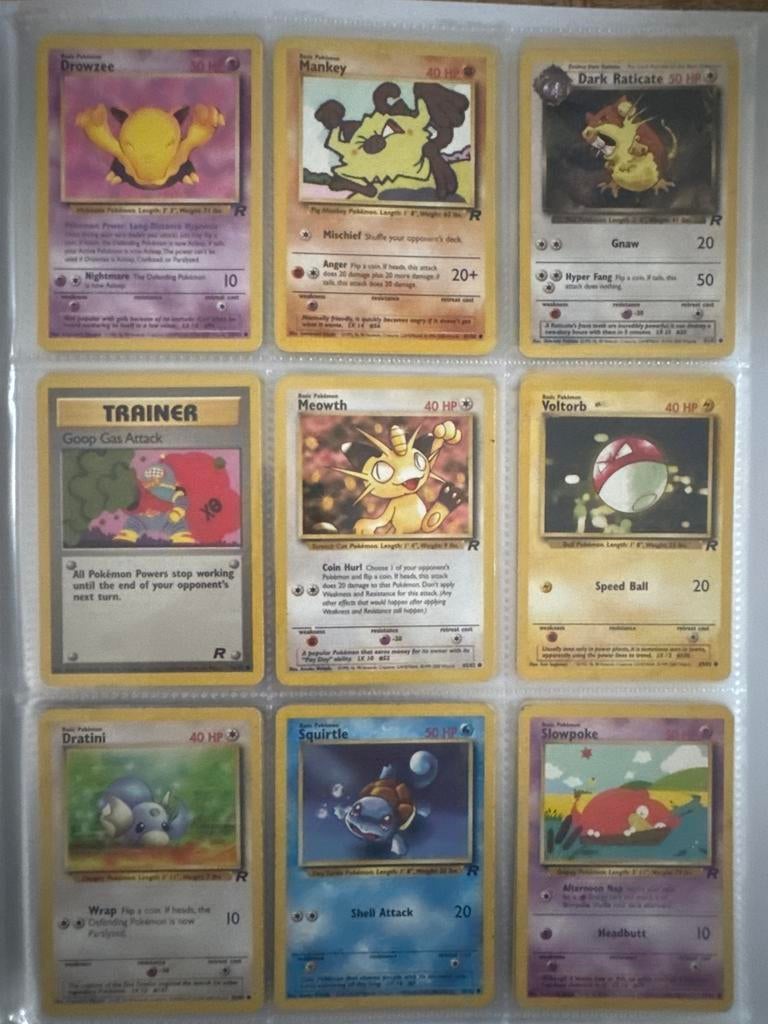 Diverse Pokémon Kaarten Collectie - Vintage & Zeldzaam, Ophalen of Verzenden, Zo goed als nieuw, Meerdere kaarten